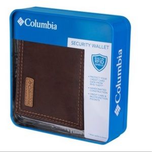 Columbia Bags - Men’s Brown Leather Columbia Wallet Columbia Bags - Men’s Brown Leather Columbia Wallet